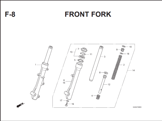 Katalog Suku Cadang Honda Blade 110