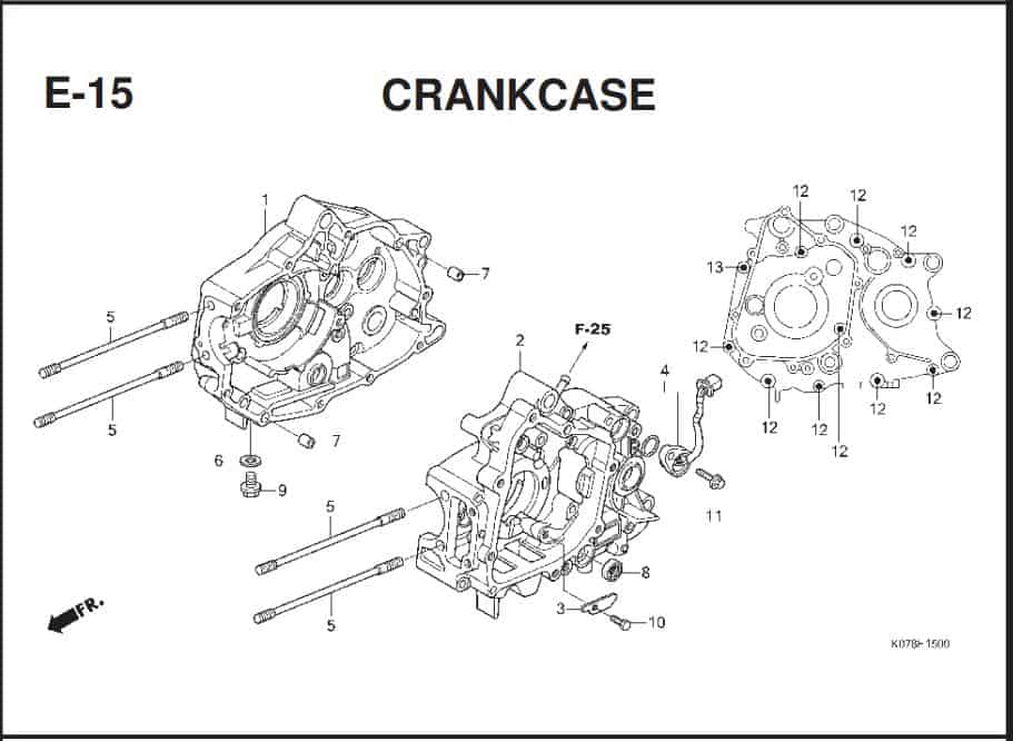 Katalog Suku Cadang Honda Blade 110