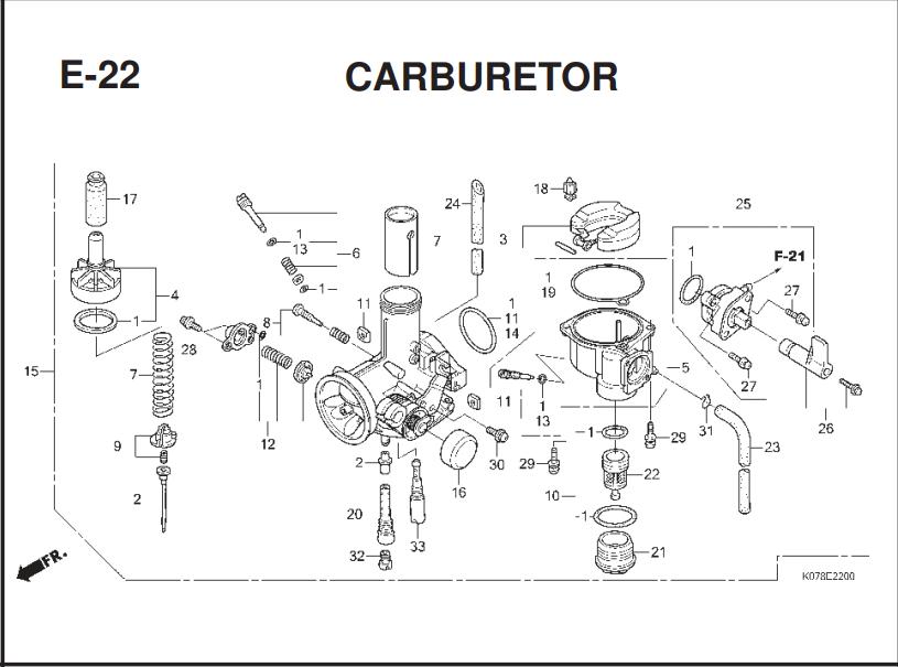 Katalog Suku Cadang Honda Blade 110