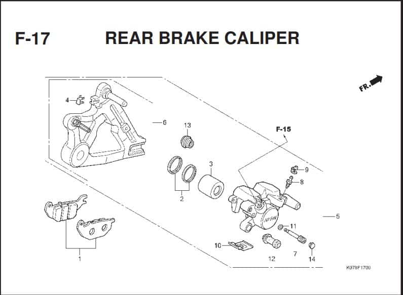 Katalog Suku Cadang Honda Blade 110