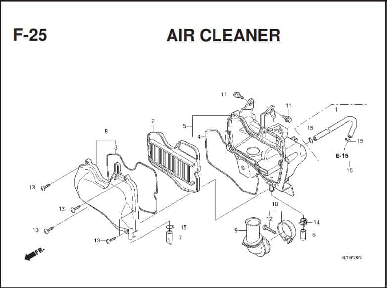 Katalog Suku Cadang Honda Blade 110