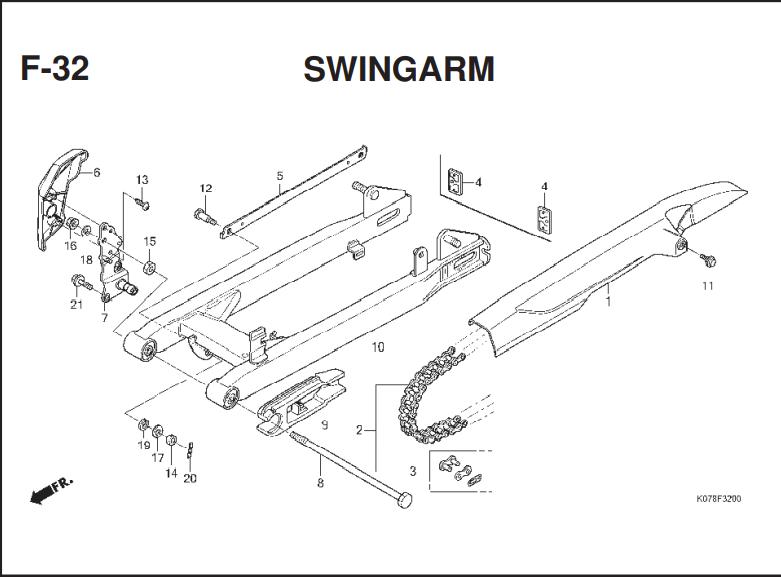 Katalog Suku Cadang Honda Blade 110