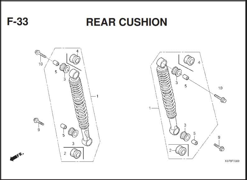 Katalog Suku Cadang Honda Blade 110