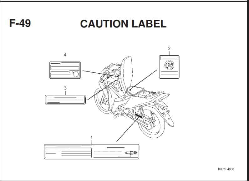 Katalog Suku Cadang Honda Blade 110
