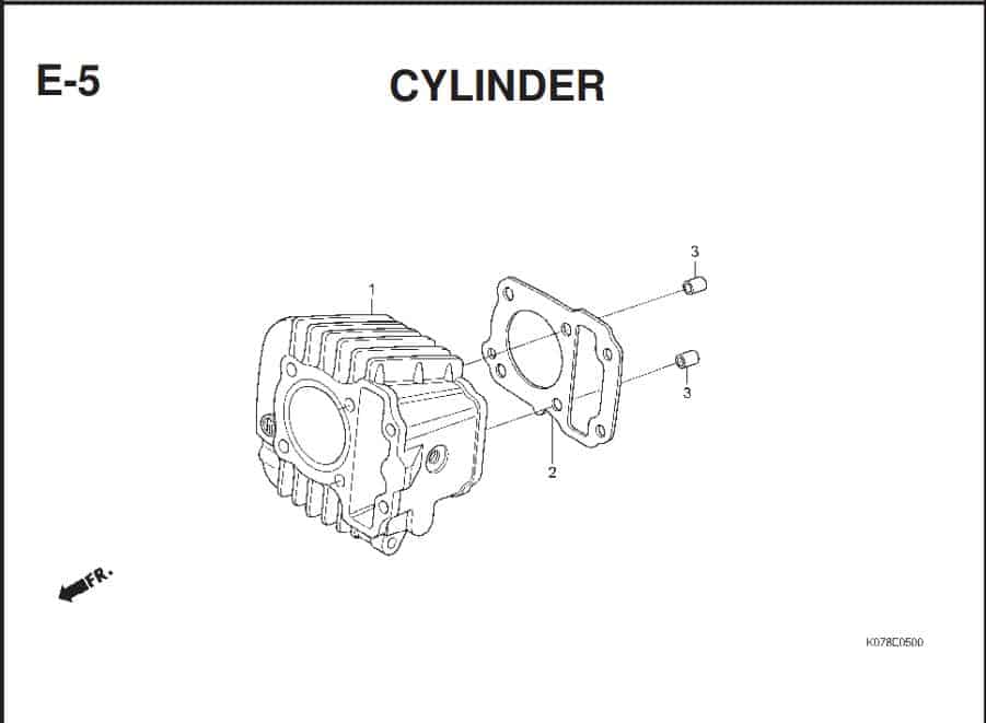 Katalog Suku Cadang Honda Blade 110