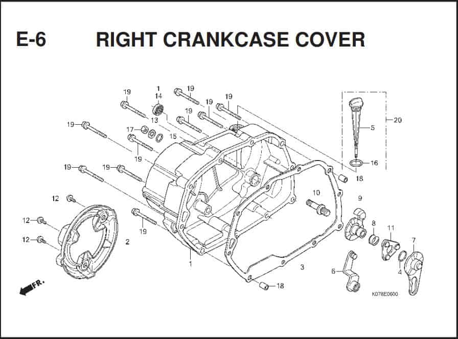 Katalog Suku Cadang Honda Blade 110