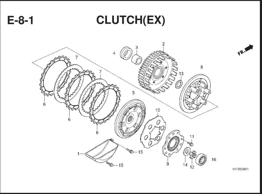 Katalog Suku Cadang Honda Blade 110