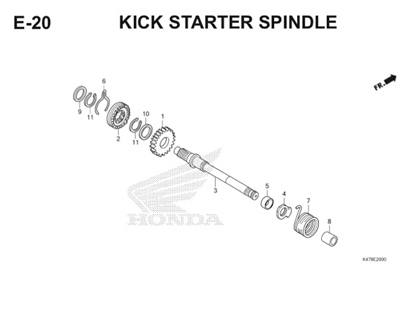 Katalog Suku Cadang Honda Blade 125 FI K47