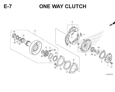 Katalog Suku Cadang Honda Blade 125 FI K47