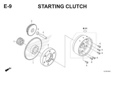 Katalog Suku Cadang Honda Blade 125 FI K47