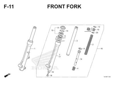 Katalog Suku Cadang Honda Blade 125 FI K47