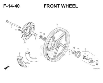 Katalog Suku Cadang Honda Blade 125 FI K47