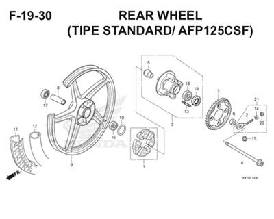 Katalog Suku Cadang Honda Blade 125 FI K47