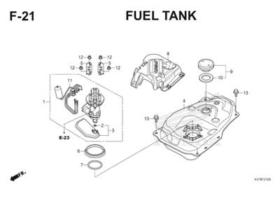 Katalog Suku Cadang Honda Blade 125 FI K47