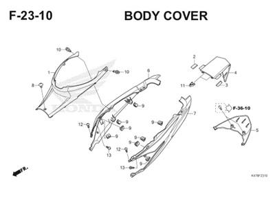 Katalog Suku Cadang Honda Blade 125 FI K47