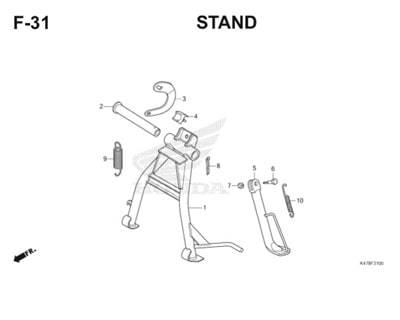 Katalog Suku Cadang Honda Blade 125 FI K47