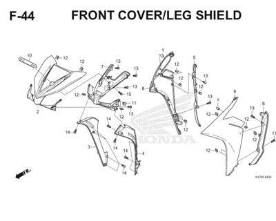 Katalog Suku Cadang Honda Blade 125 FI K47