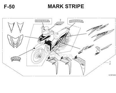 Katalog Suku Cadang Honda Blade 125 FI K47