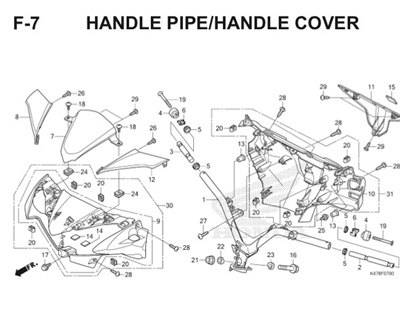 Katalog Suku Cadang Honda Blade 125 FI K47