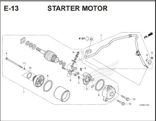 Katalog Suku Cadang Honda CB150X
