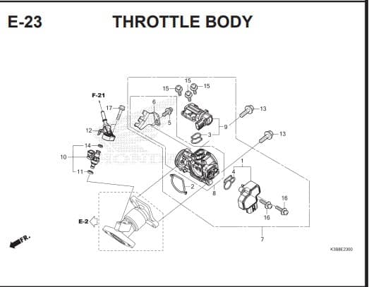 Katalog Suku Cadang Honda CB150X