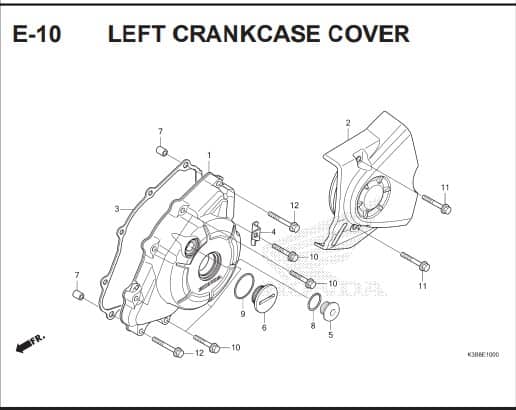 Katalog Suku Cadang Honda CB150X