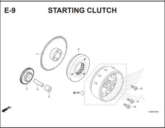 Katalog Suku Cadang Honda CB150X