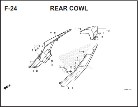 Katalog Suku Cadang Honda CB150X