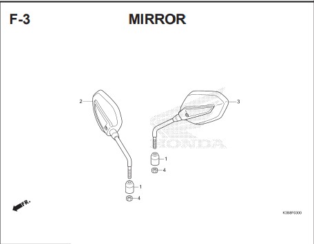 Katalog Suku Cadang Honda CB150X