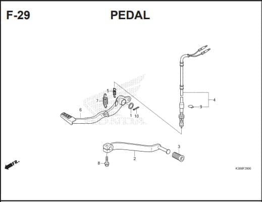 Katalog Suku Cadang Honda CB150X