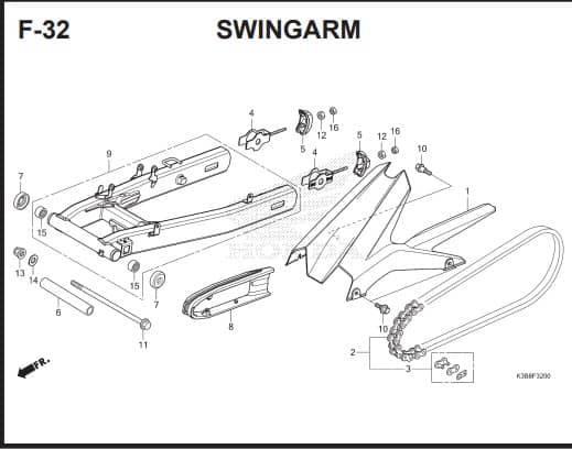 Katalog Suku Cadang Honda CB150X