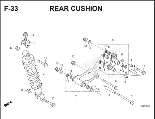 Katalog Suku Cadang Honda CB150X