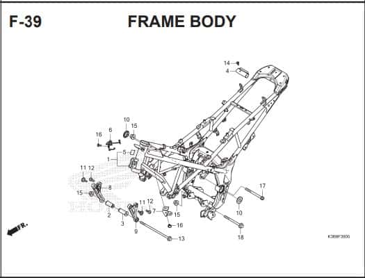 Katalog Suku Cadang Honda CB150X