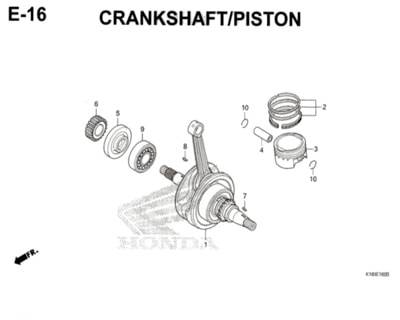 Katalog Suku Cadang Honda CB150 Verza