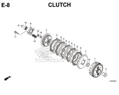 Katalog Suku Cadang Honda CB150 Verza