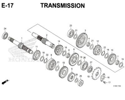Katalog Suku Cadang Honda CB150 Verza