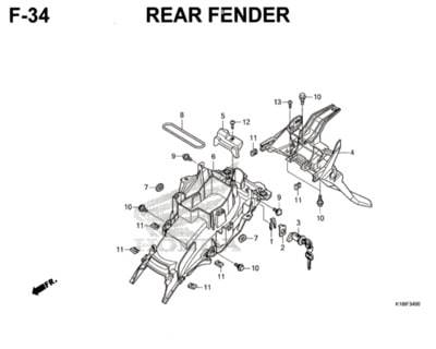 Katalog Suku Cadang Honda CB150 Verza