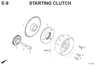 Katalog Suku Cadang Honda CBR 150R K45G