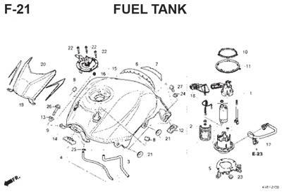 Katalog Suku Cadang Honda CBR 150R K45G