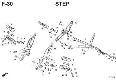 Katalog Suku Cadang Honda CBR 150R K45G