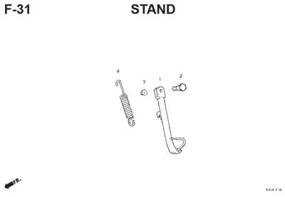 Katalog Suku Cadang Honda CBR 150R K45G