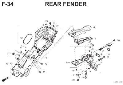 Katalog Suku Cadang Honda CBR 150R K45G