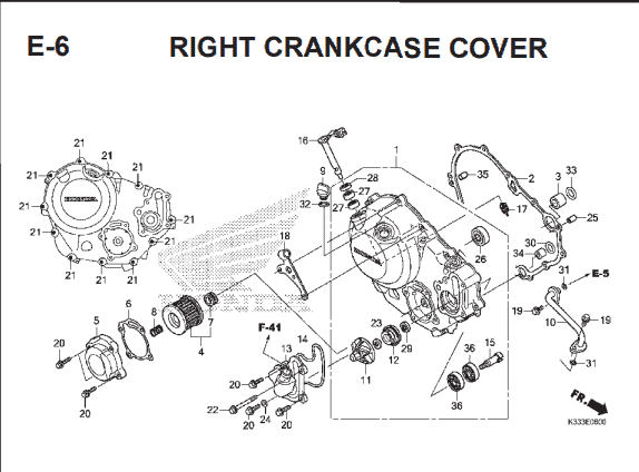 Katalog Suku Cadang Honda CBR 250R CBU