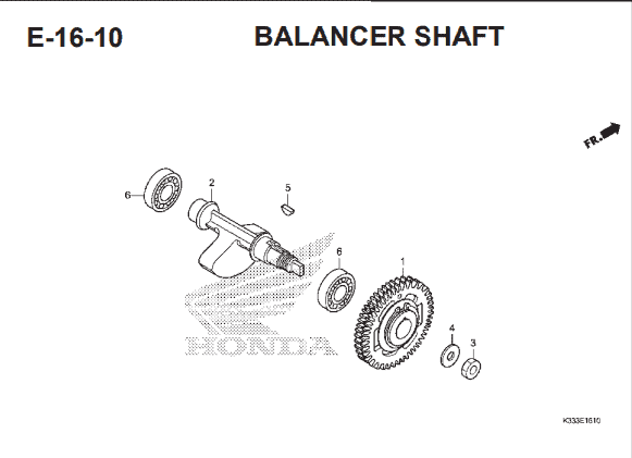 Katalog Suku Cadang Honda CBR 250R CBU