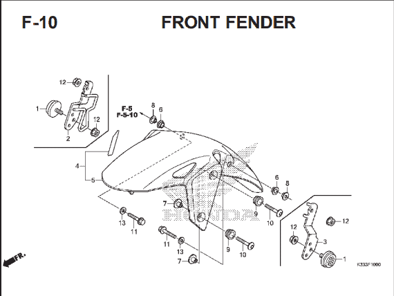 Katalog Suku Cadang Honda CBR 250R CBU