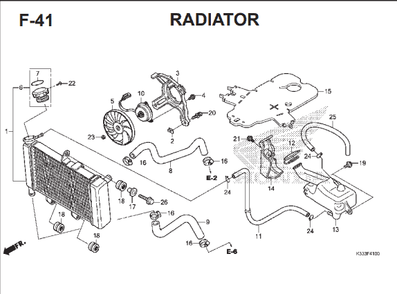 Katalog Suku Cadang Honda CBR 250R CBU