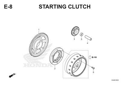 Katalog Suku Cadang Honda CBR 250RR K64