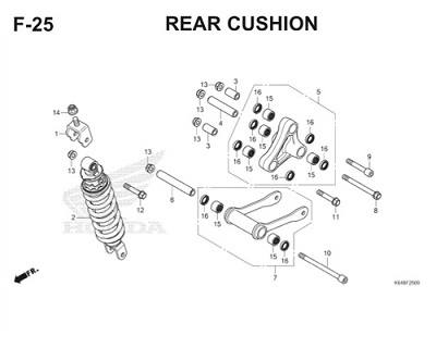 Katalog Suku Cadang Honda CBR 250RR K64