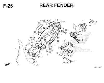 Katalog Suku Cadang Honda CBR 250RR K64