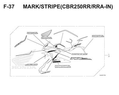 Katalog Suku Cadang Honda CBR 250RR K64